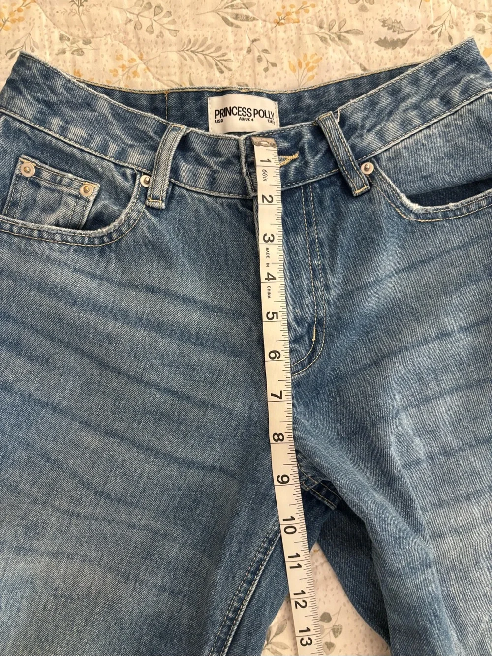 Princess Polly Low Rise Wide Leg Jeans